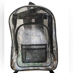 Back to School clear backpack